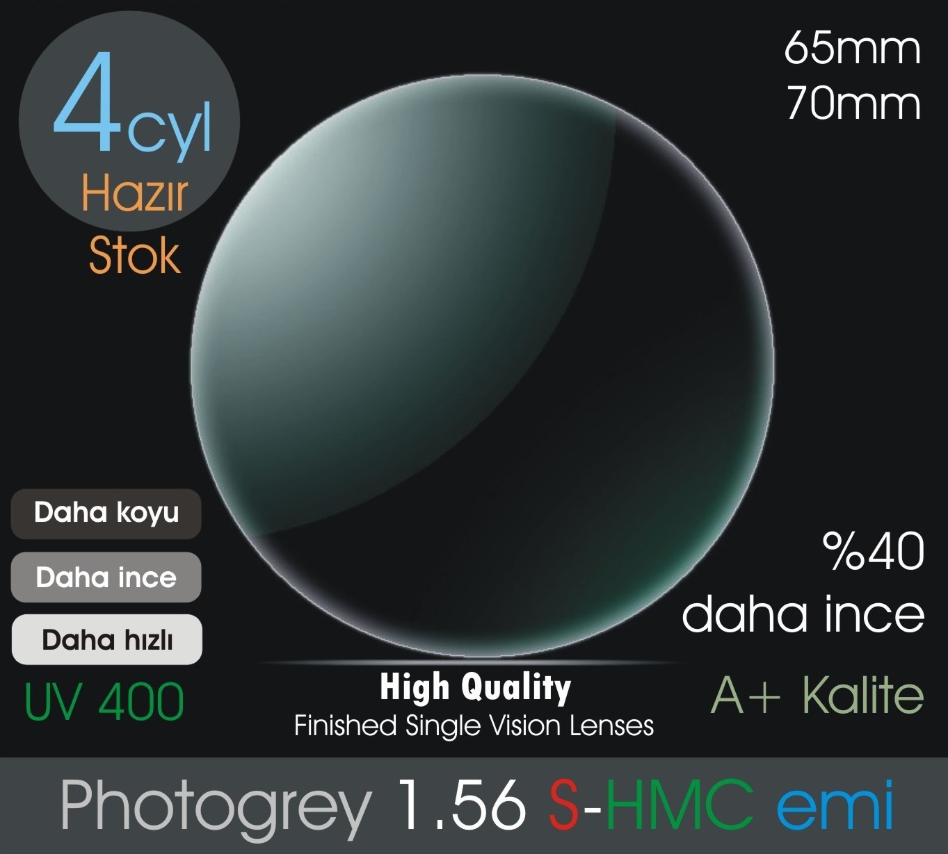 1.56 Photogrey S-HMC emi
